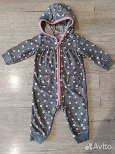 Комбенизоны для девочки 3-6 мес