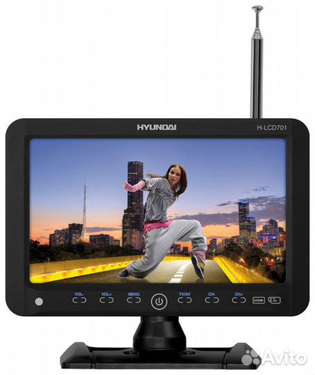 TV Hyundai H-LCD701 USB AUX