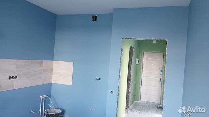 Штукатурка,шпаклёвка,краска,стеклохолст