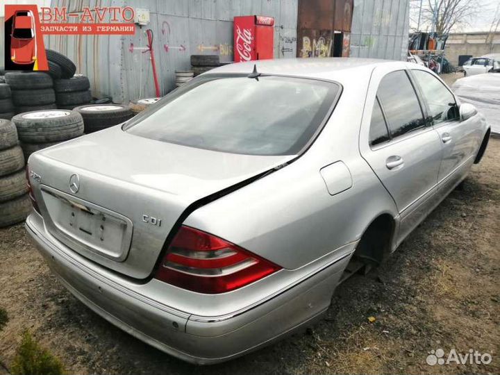 Накладка декоративная на торпедо Mercedes-Benz S W