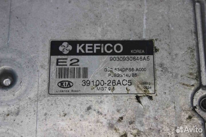 Блок управления двс Kia Rio 2 (Киа Рио 2) JB 39100