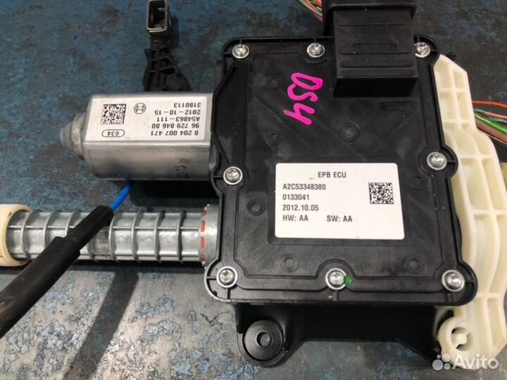 Эбу ручника Citroen Ds4 N