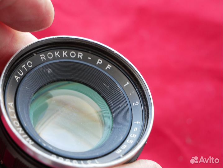 Шикарный старик minolta auto rokkor PF 55mm F2