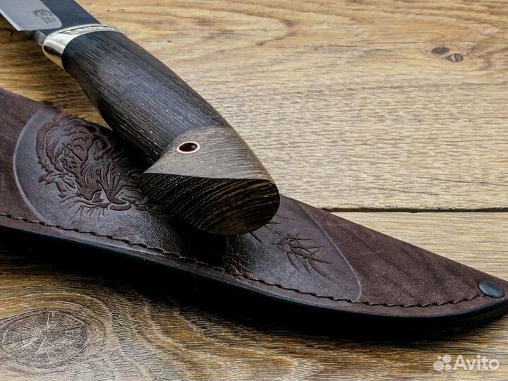 Нож Сокол из стали 95х18 со следами ковки