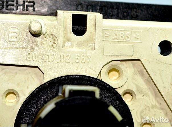 Панель переключателей отопителя кабины DAF CF75 (0