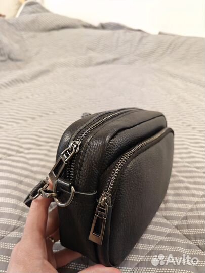 Сумка кросс боди натуральная кожа