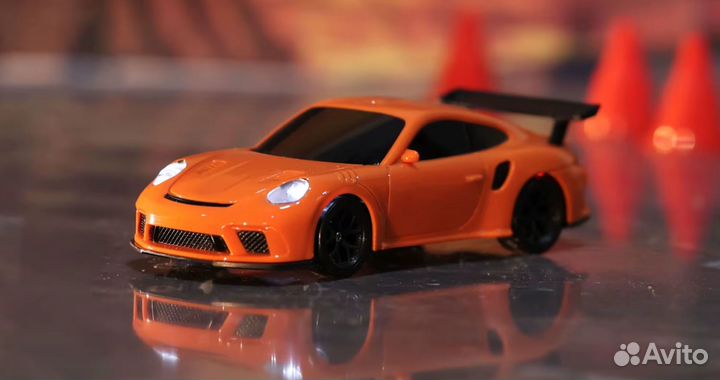 Дрифт кар 1:43 на пульте - Porsche 911 4WD
