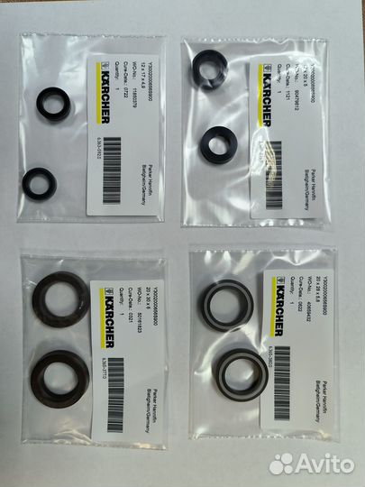 Уплотнительное кольцо 6.365-377 Karcher оригинал