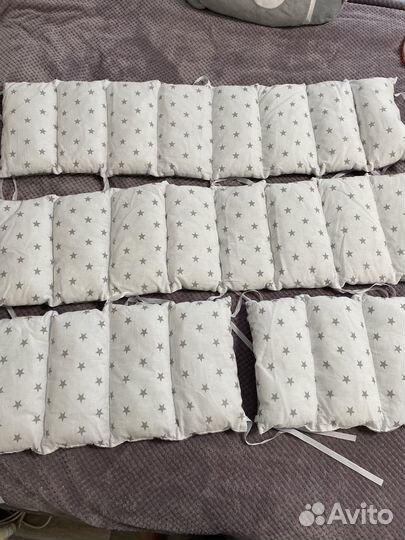 Бортики в детскую кроватку