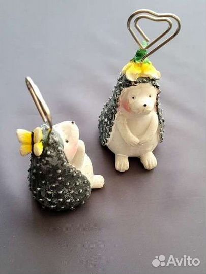 Держатели холдеры ёжики в комплекте 2 шт