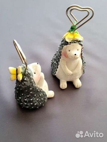 Держатели холдеры ёжики в комплекте 2 шт