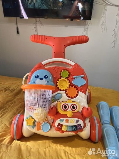 Игровой центр ходунки каталка