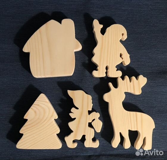 Деревянные заготовки для творчества