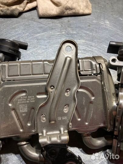 Клапан егр + охладитель Mercedes E-Class W213