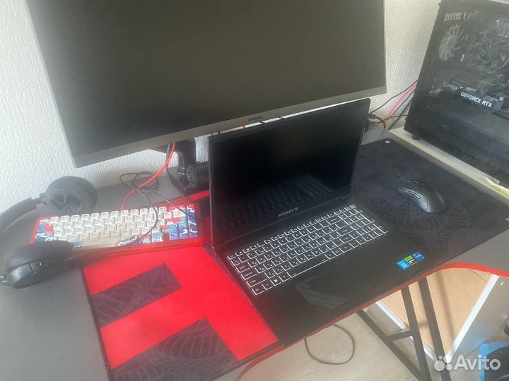 Игровой ноутбук gigabyte g5 i5 12500H RTX3050