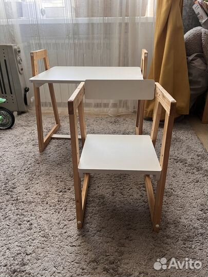 Детский стол и стул