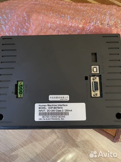 Панель оператора delta серии DOP-B