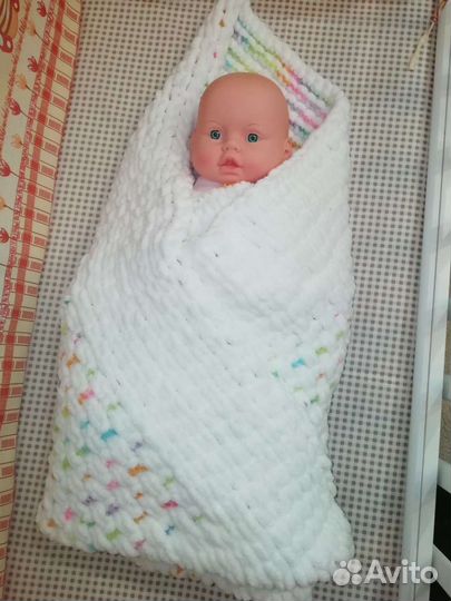 Плед детский плюшевый в ассортименте