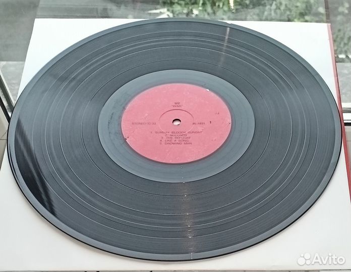 Виниловая пластинка U2 WAR