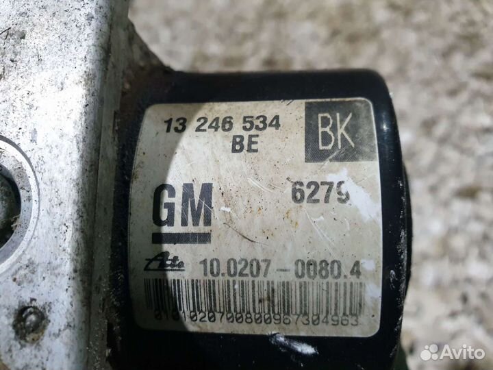 Блок ABS Opel Astra H