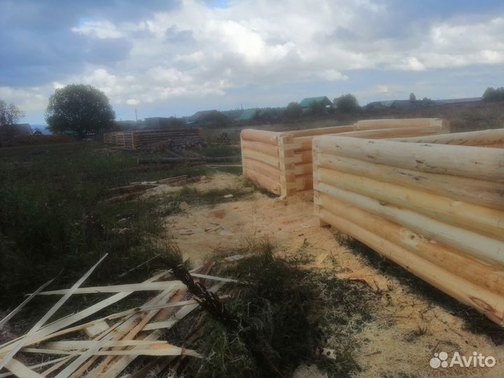 Сруб для бани и дома