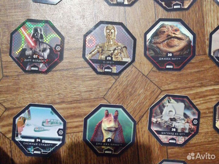 Коллекционные фишки в альбом Звёздные войны
