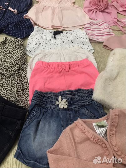 Вещи пакетом на девочку от 0 до 1