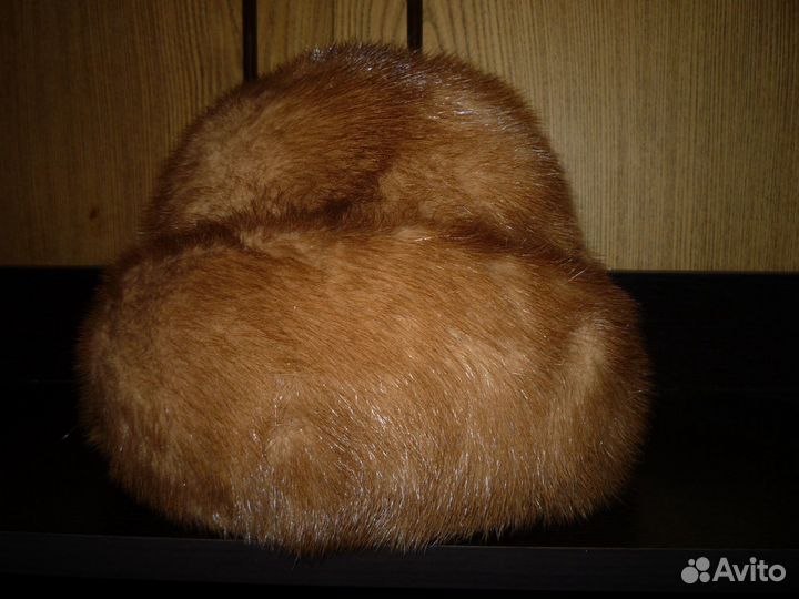 Шапка норковая женская