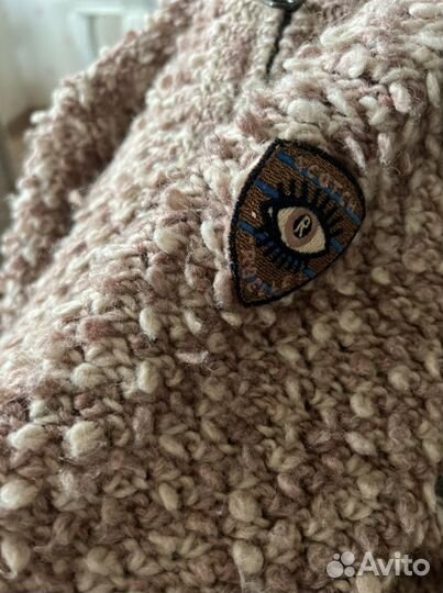 Кофта на молнии с капюшоном для девочки