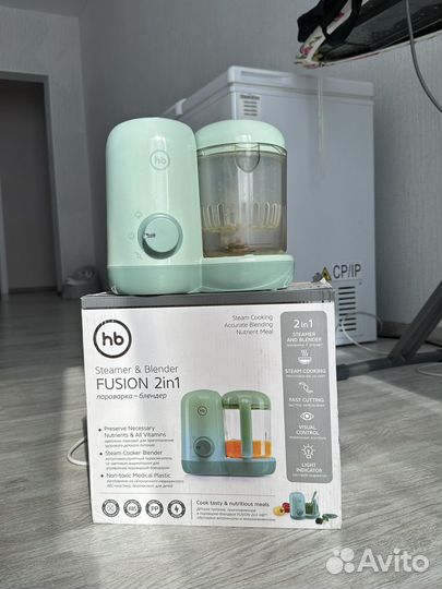 Пароварка блендер happy baby