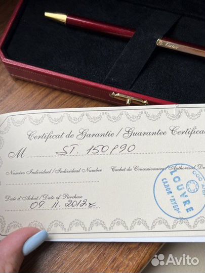 Ручка diablo de Cartier cost 0046 оригинал
