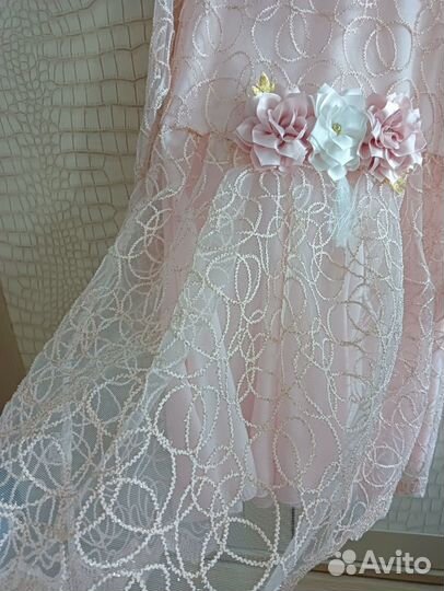 Платье праздничное для девочки, 128-134