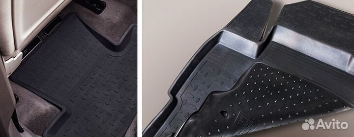 Ковры резиновые в салон на KIA Picanto с 2012 г. в