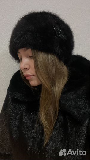 Шапка норковая