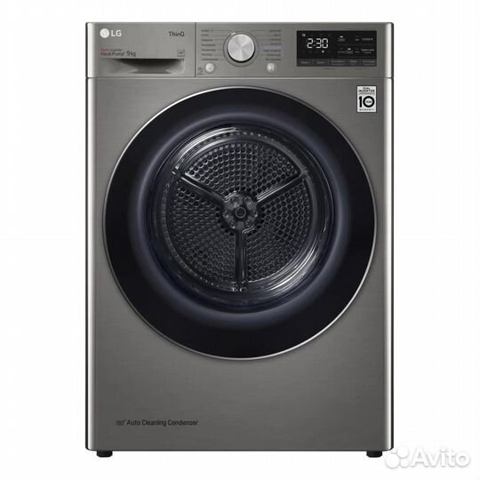Сушильная машина LG dc90v5v9s (9кг) серебристый