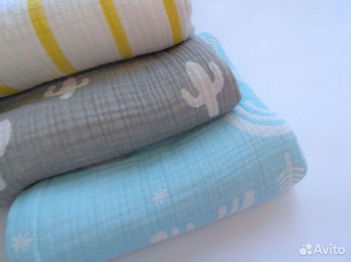 Муслиновый плед для малыша новый