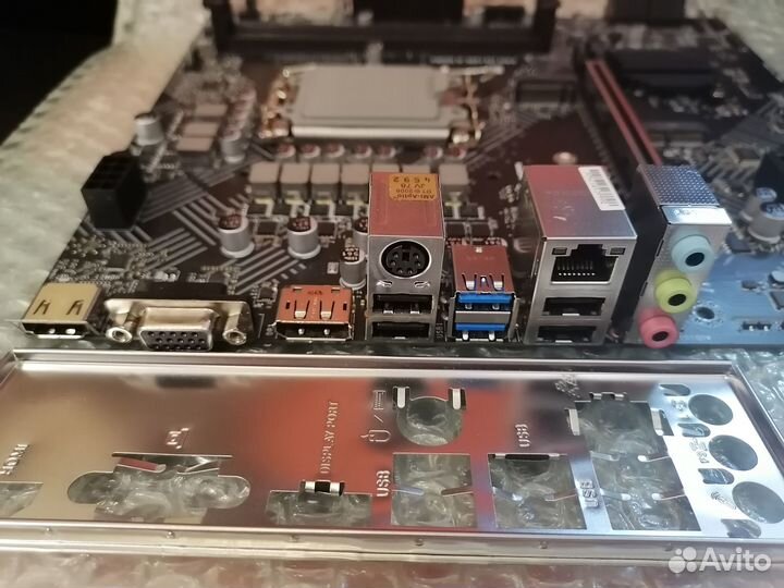 MSI PRO H610M-G DDR4 + i3-13100F (обмен)