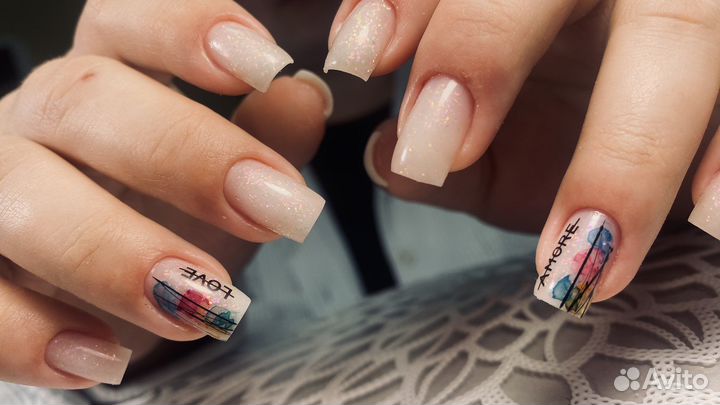 Модель на маникюр бесплатно