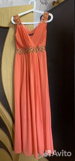 Платье длинное