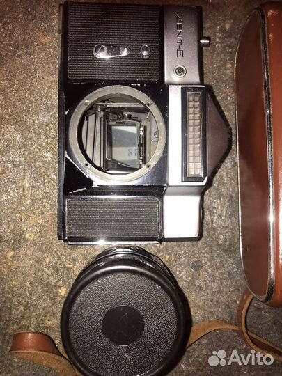 Фотоаппарат zenit e и чайка 3