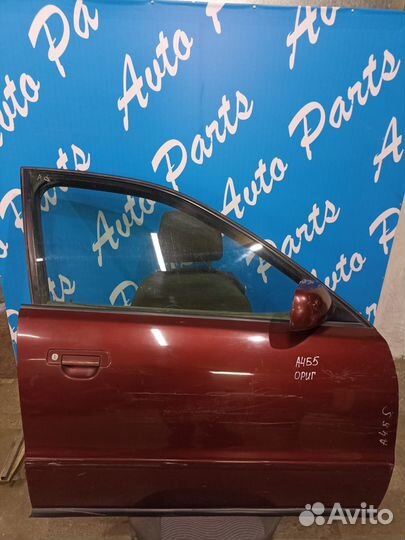Ауди А4 Б5 дверь передняя правая красная