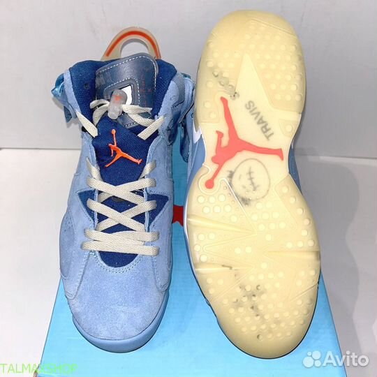 Air jordan 6 retro sp x Travis Scott - “University