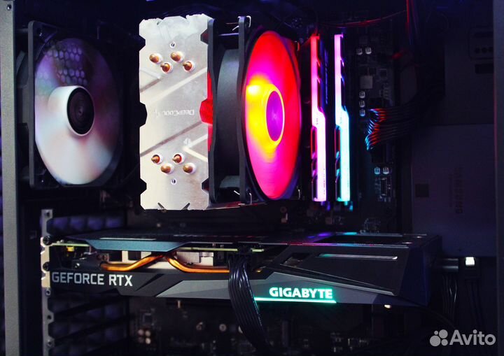 Игровой пк \ RTX 3050 \ Ryzen 5 5600X\ 32 озу