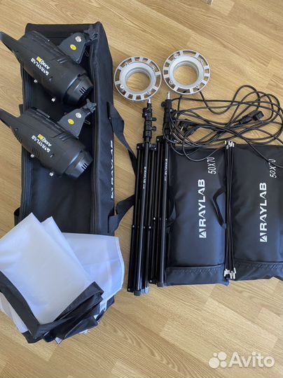 Комплект импульсного света Raylab Axio III 200