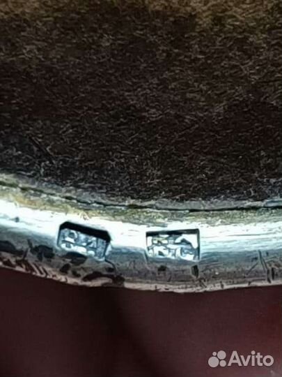 Икона серебро 84 пробы. Распятие Христово. 18- 19в