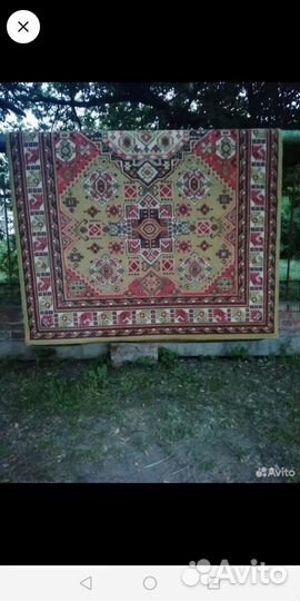 Ковёр шерстяной 2,5*1,5