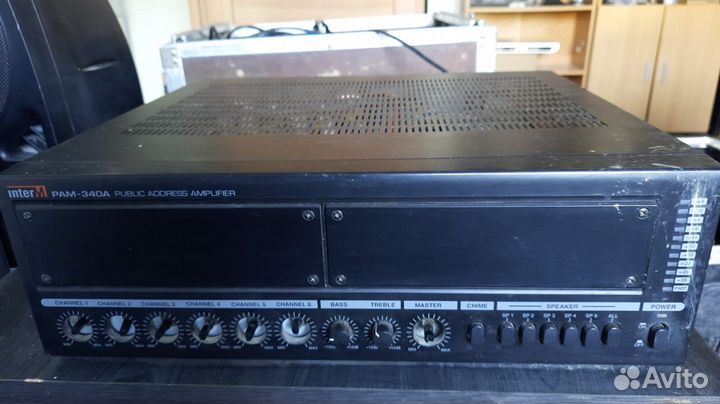 Усилитель трансляционный inter M PAM-340A