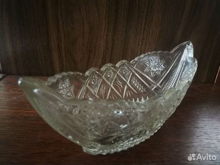 Ваза хрусталь