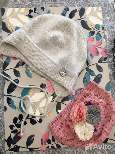 Шапочки на ляльку