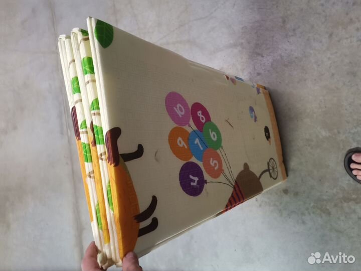 Детский коврик мягкий